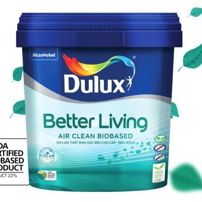 DULUX BETTER LIVING AIR CLEAN Bề Mặt Siêu Bóng (5L)
