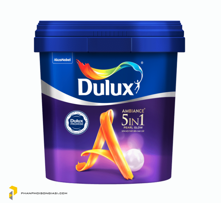 DULUX AMBIANCE 5IN1 PEARL GLOW Bề Mặt Bóng Mờ (1L)