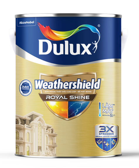 DULUX WEATHERSHIELD ROYAL SHINE (5L)